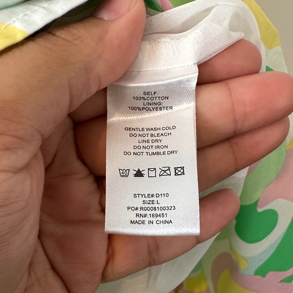 Colorful Abstract Midi Dress - Picture 4 of 6